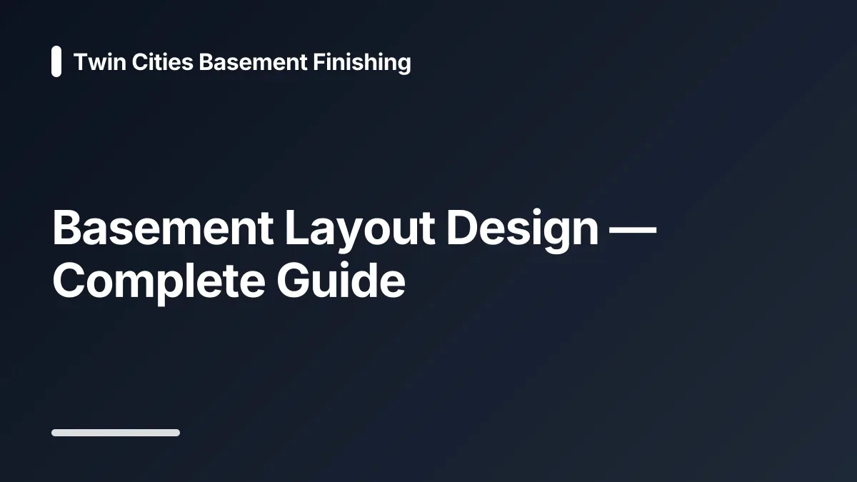 basement remodel ideas